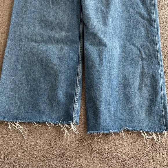 Mango MNG Wide Leg Jeans Catherine - Picture 6 of 8